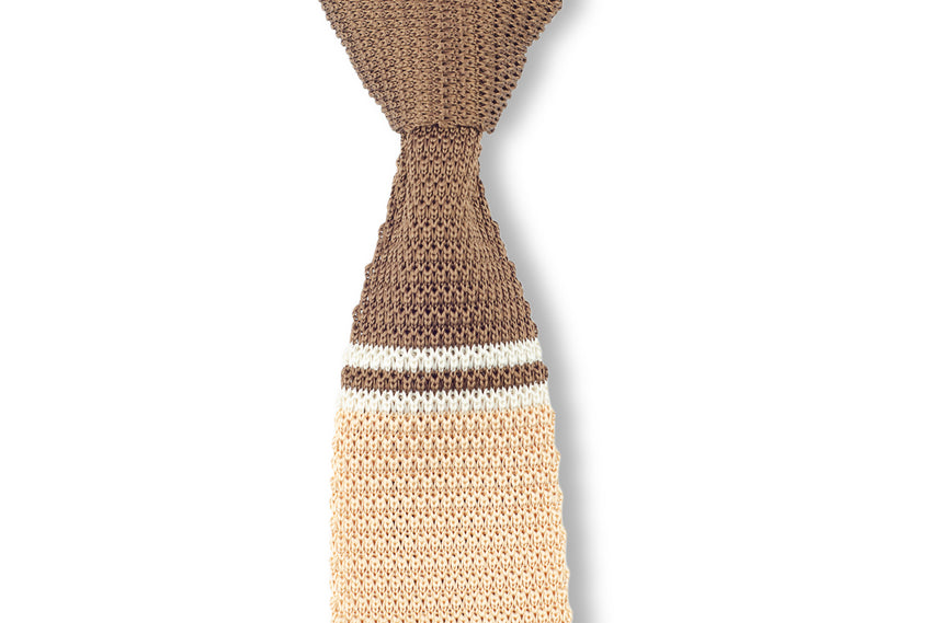 Hamil Silk Knit Tie
