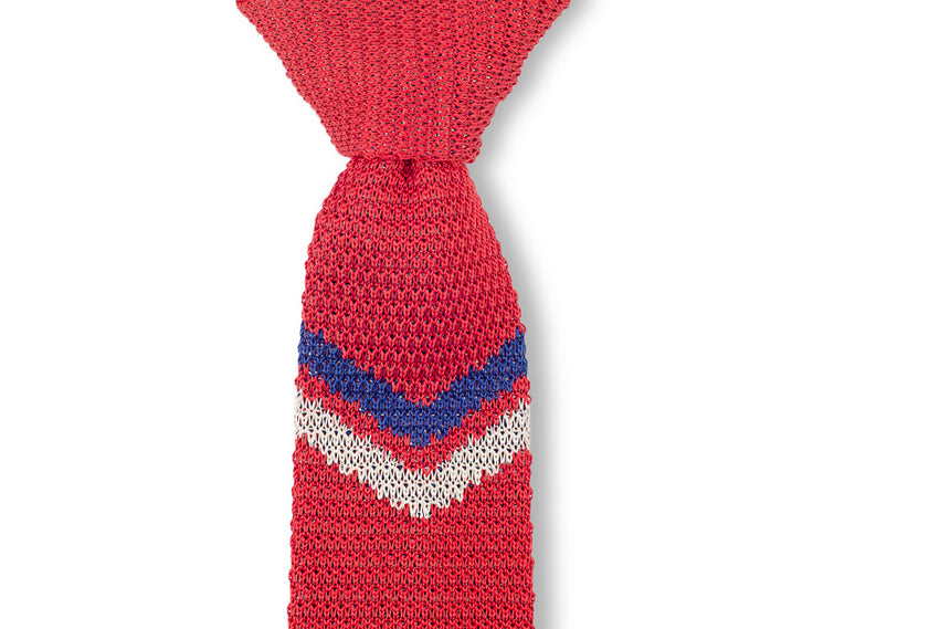 Hojo Silk Knit Tie