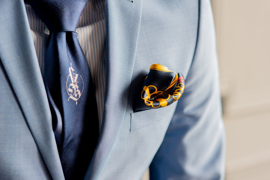 Men's Silk Necktie Set | Vintage Beckford Collection