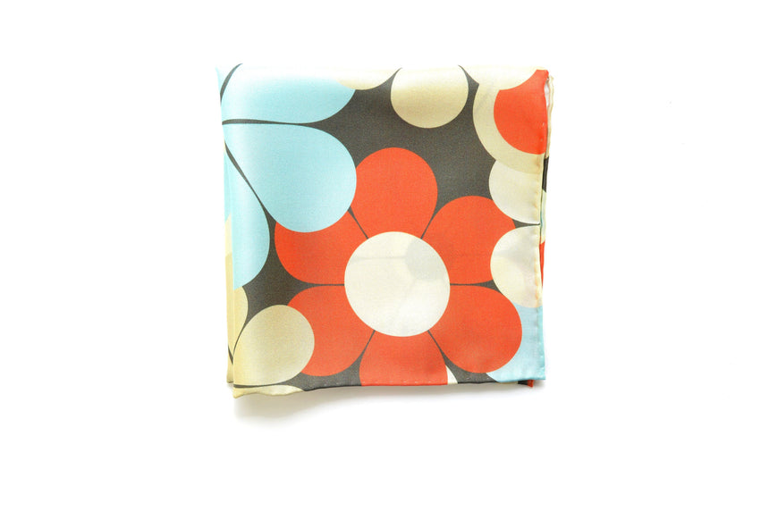 Ocean Boulevard Silk Pocket Square