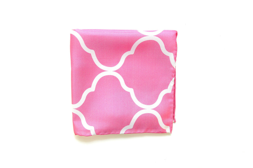 Ocean Boulevard Silk Pocket Square