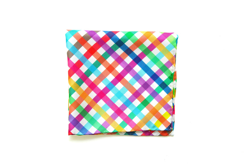 Ocean Boulevard Silk Pocket Square