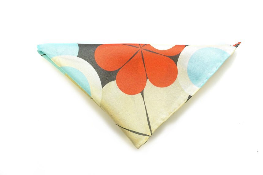 Ocean Boulevard Silk Pocket Square