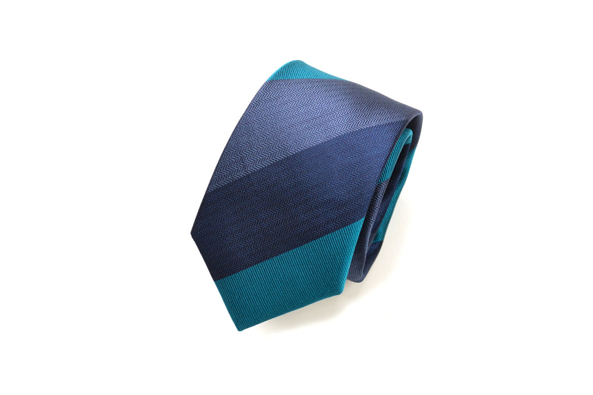 Ocean Boulevard  Teal Silk Tie Set