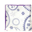 Ocean Boulevard Purple Paisley Silk Pocket Square