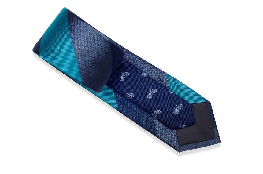 Ocean Boulevard  Teal Silk Tie Set