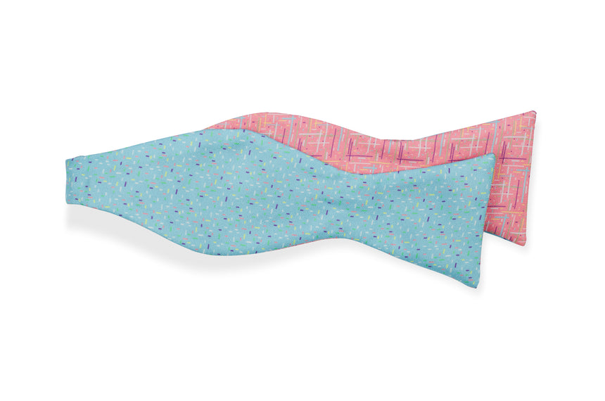 Scandinavian Spring Reversible Bow Tie