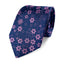 Blue and purple silk tie design from Ocean Boulevard