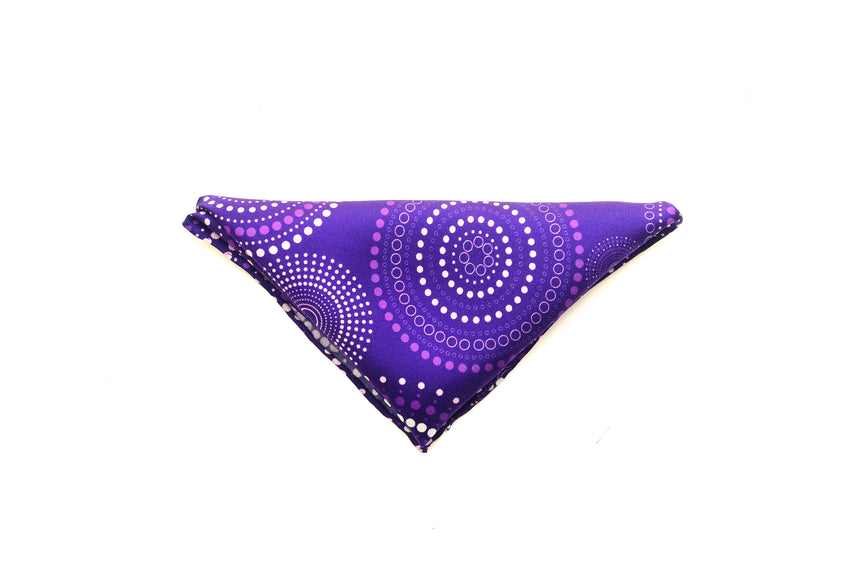 Ocean Boulevard Silk Pocket Square